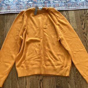 XL J.Crew Orange Sweater Knit